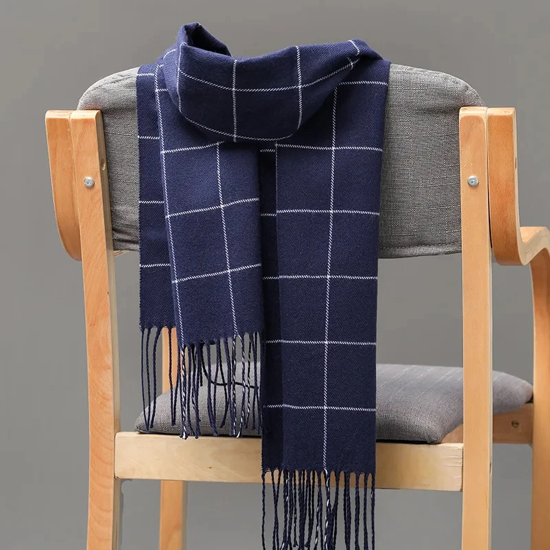 Cashmere Pashmina Wrap - 2024 Nuovi Uomini di Inverno Sciarpa