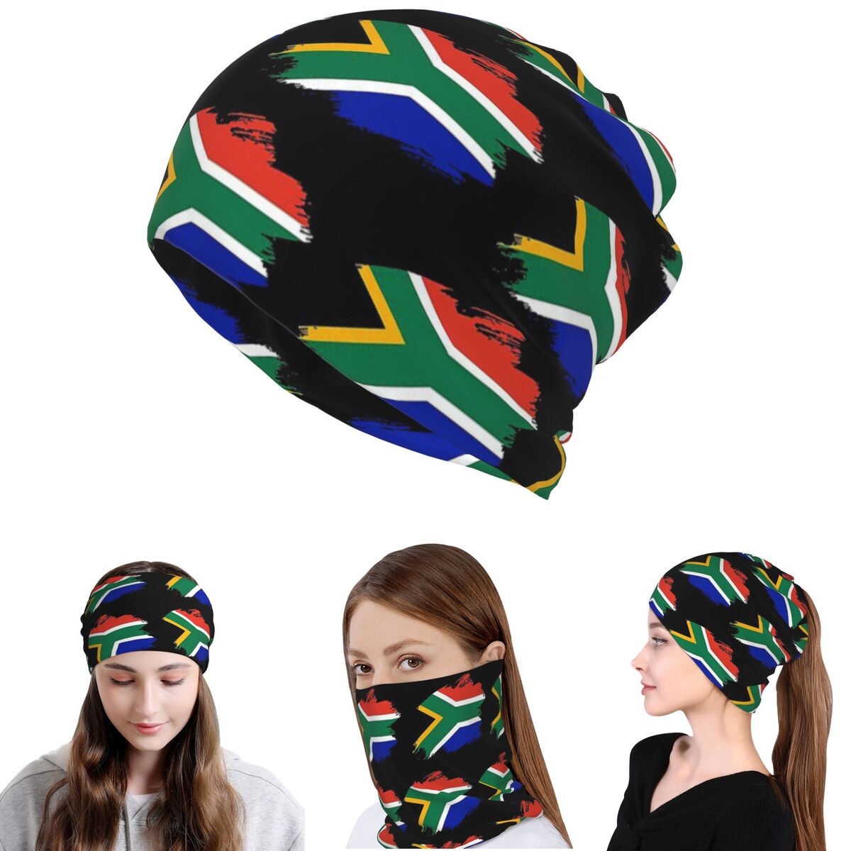 Bandana con bandiera dei Sprin - Knit Beanie Hat Warm recensione e prezzo