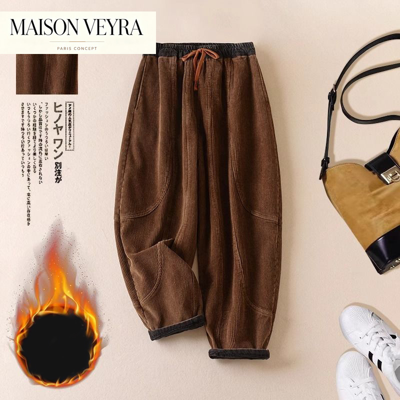 Pantaloni Harem in Velluto a C - Corduroy Pant Warm recensione e prezzo