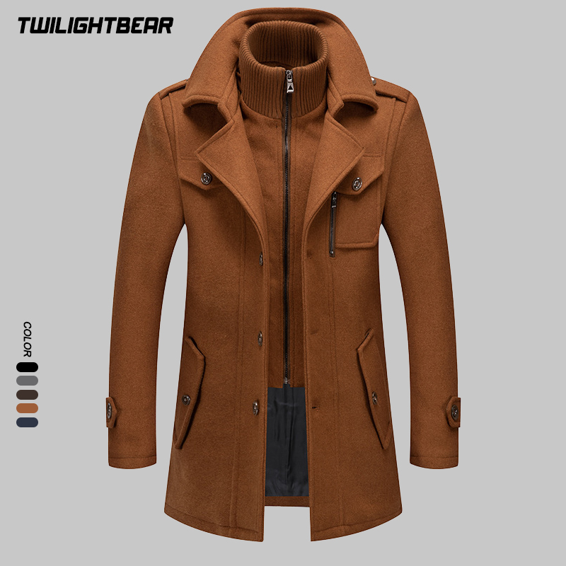 Cappotto Invernale da Uomo in  - Wool Coat Peacoat recensione e prezzo