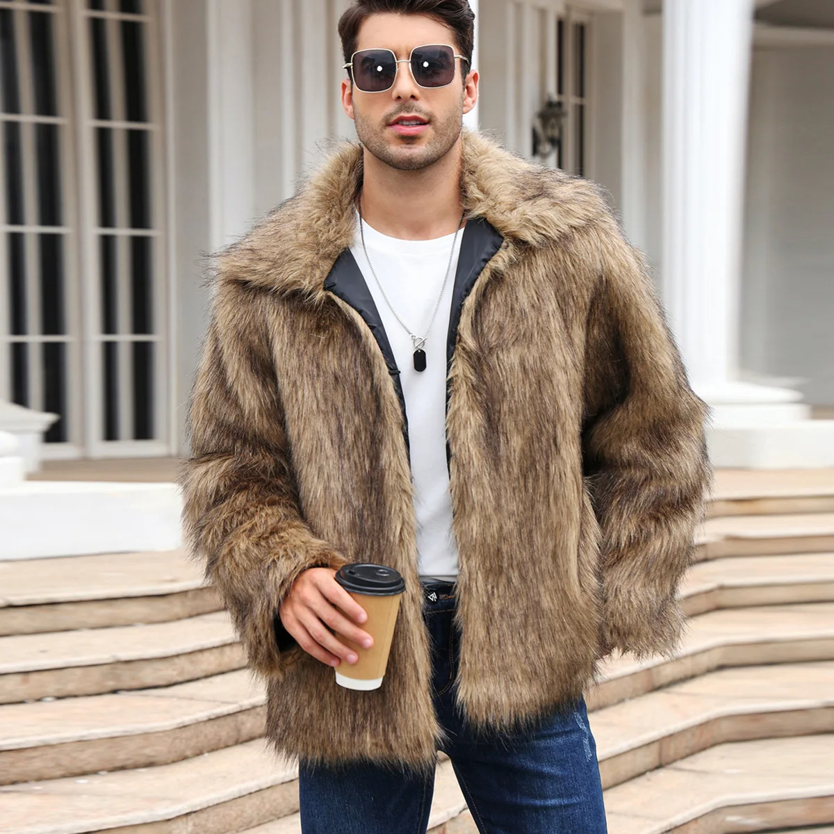 Cappotto da uomo in pelliccia  - Down Jacket Packable recensione e prezzo